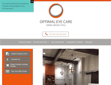 Tablet Screenshot of optimaleye.com